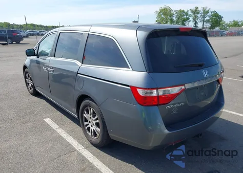 2013 Honda Odyssey Ex-L из США, поврежденный, VIN 5FNRL5H61DB034458